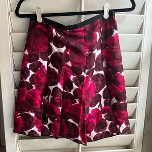 Marc Jacobs hibiscus print silk skirt